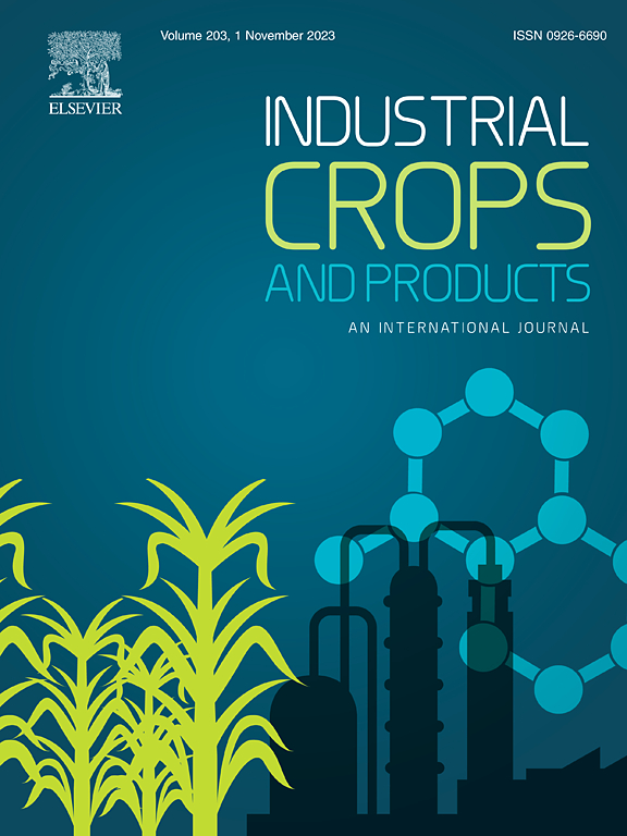 Go to journal home page - Industrial Crops and Products